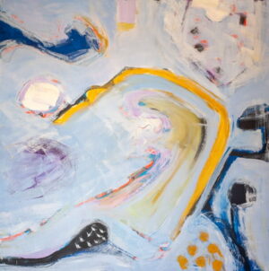 Abstract Blue