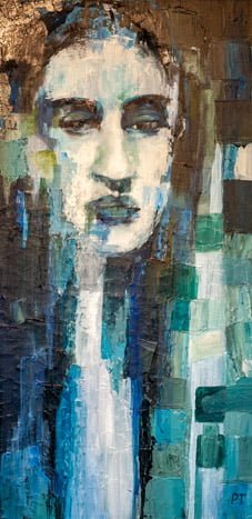 Lady in Blue